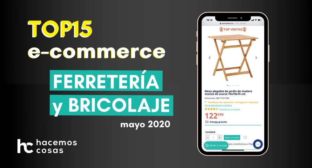 Análisis de los mejores e-commerce de ferretería y bricolaje en España